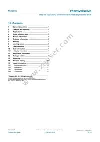 PESD5V0X2UMBYL Datasheet Page 13