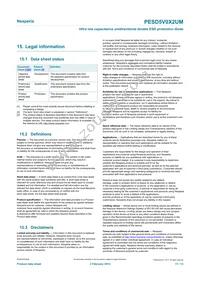 PESD5V0X2UMYL Datasheet Page 11