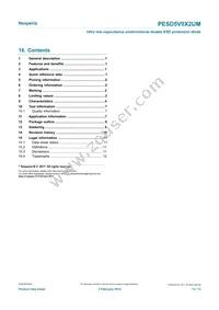 PESD5V0X2UMYL Datasheet Page 13