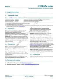 PESD5Z5.0F Datasheet Page 16