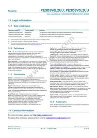 PESD6V0L2UU Datasheet Page 12