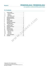 PESD6V0L2UU Datasheet Page 13