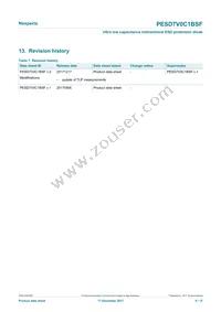 PESD7V0C1BSFYL Datasheet Page 9