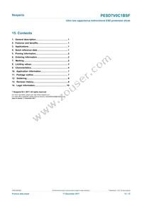 PESD7V0C1BSFYL Datasheet Page 12