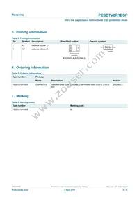 PESD7V0R1BSFYL Datasheet Page 2