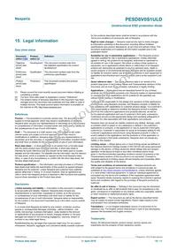 PESD8V0S1ULDYL Datasheet Page 10