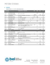 PET1300-12-054NAE Datasheet Page 5