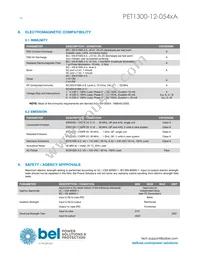 PET1300-12-054NAE Datasheet Page 14