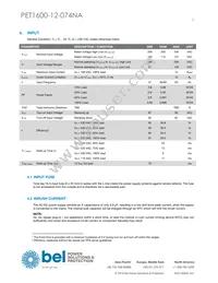 PET1600-12-074NA Datasheet Page 3