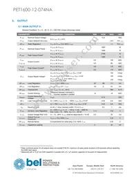 PET1600-12-074NA Datasheet Page 5