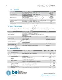 PET1600-12-074NA Datasheet Page 22