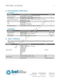 PET1600-12-074RD Datasheet Page 19