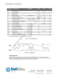 PET2000-12-074RA Datasheet Page 17