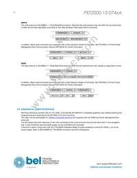 PET2000-12-074RA Datasheet Page 20