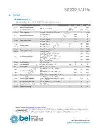 PET2000-NAS446 Datasheet Page 6