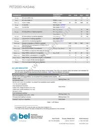 PET2000-NAS446 Datasheet Page 13