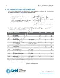 PET2000-NAS446 Datasheet Page 14