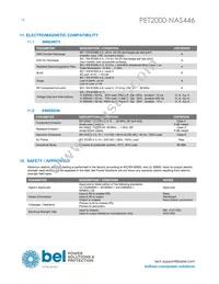 PET2000-NAS446 Datasheet Page 18