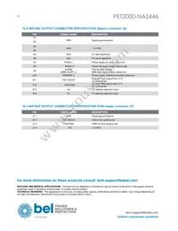 PET2000-NAS446 Datasheet Page 22