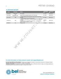 PET750-12-050ND Datasheet Page 22