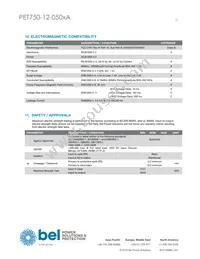 PET750-12-050RA Datasheet Page 15