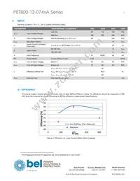 PET800-12-074RA Datasheet Page 3