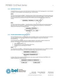 PET800-12-074RA Datasheet Page 13