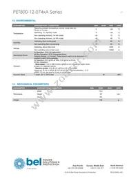 PET800-12-074RA Datasheet Page 17