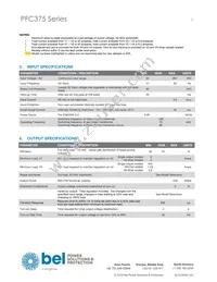 PFC250-1024FG Datasheet Page 3