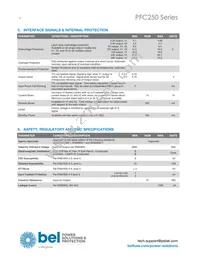 PFC250-1024FG Datasheet Page 4