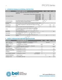 PFC375-4201FG Datasheet Page 4