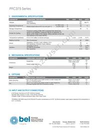 PFC375-4201FG Datasheet Page 5