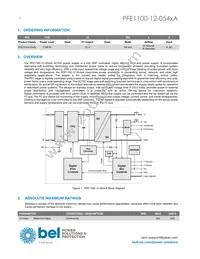 PFE1100-12-054RA Datasheet Page 2