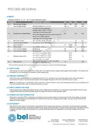 PFE1300-48-054NA Datasheet Page 3