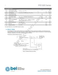 PFE1500-12-054NDS412 Datasheet Page 6