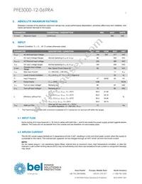 PFE3000-12-069RA Datasheet Page 3