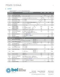 PFE600-12-054RA Datasheet Page 5