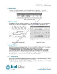 PFE600-12-054RA Datasheet Page 14