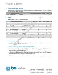 PFF3000-12-069RD Datasheet Page 3