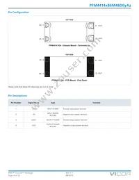 PFM4414VB6M48D0CA0 Datasheet Page 4