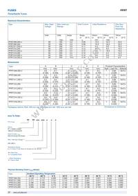PFRT.018.250.U Datasheet Page 2