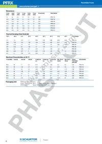 PFRX.375 Datasheet Page 2