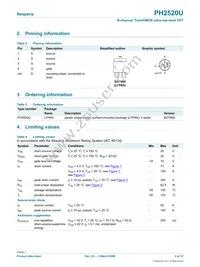 PH2520U Datasheet Page 2