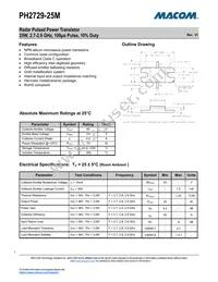 PH2729-25M Datasheet Cover