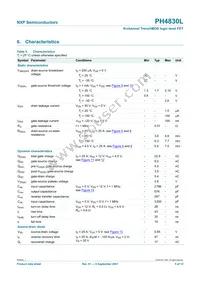 PH4830L Datasheet Page 6