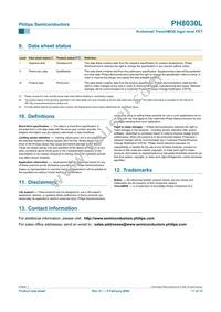 PH8030L Datasheet Page 12