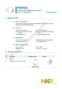 PH9025L Datasheet Cover