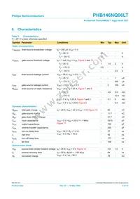 PHB146NQ06LT Datasheet Page 5