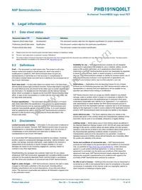 PHB191NQ06LT Datasheet Page 12