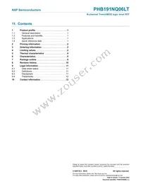 PHB191NQ06LT Datasheet Page 14